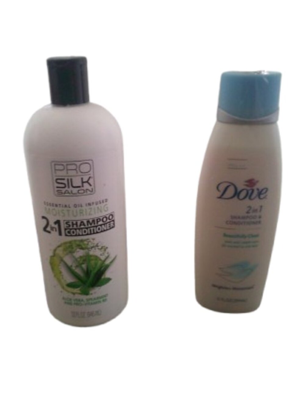 Shampoo+Conditioner Lot of 2:  2 in 1 ProSilk Salon & Dove Shampoo Conditioner